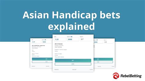 Asian Handicap Betting Types: How It Works & AH .